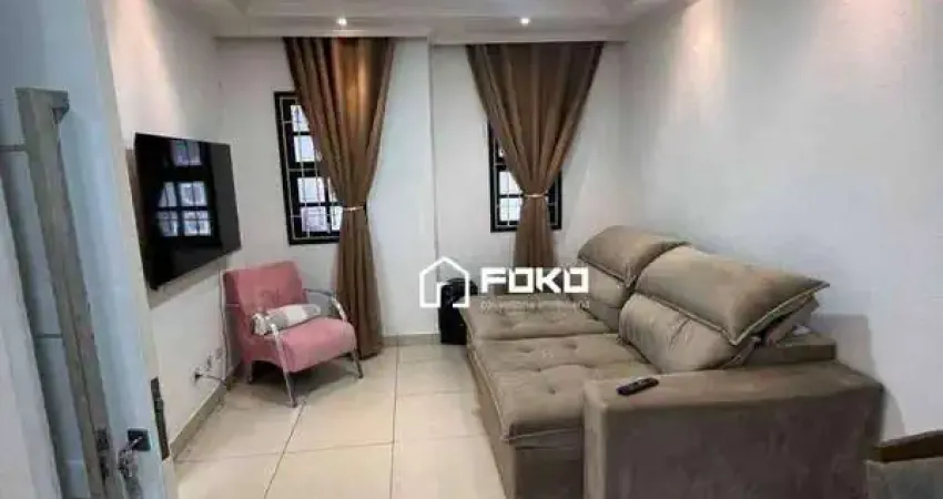 Casa com 2 dormitórios à venda, 110 m² por r$ 470.000 - parque continental i - guarulhos/sp