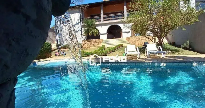 Casa com 5 dormitórios à venda, 500 m² por r$ 1.800.000 - jardim dos pinheiros - atibaia/sp