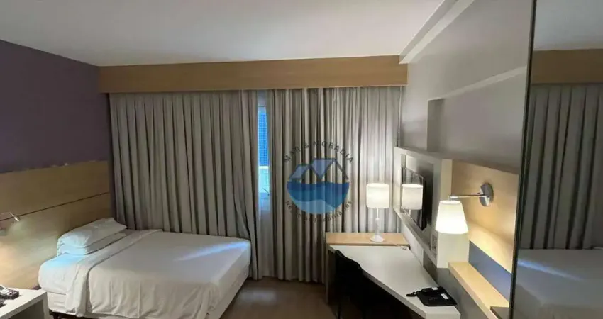 Flat com 1 dormitório à venda, 24 m² por R$ 379.000,00 - José Menino - Santos/SP