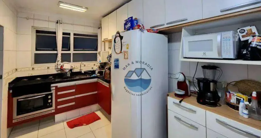 Apartamento com 3 dormitórios à venda, 114 m² por R$ 640.000,00 - Ponta da Praia - Santos/SP