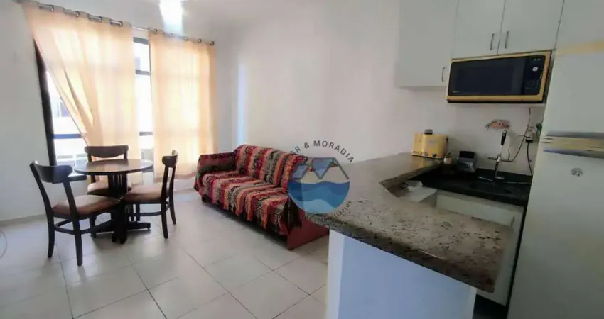 Flat com 1 dormitório à venda, 45 m² por R$ 190.000,00 - Itararé - São Vicente/SP