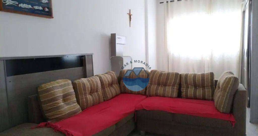 Kitnet com 1 dormitório à venda, 38 m² por R$ 215.000,00 - Centro - São Vicente/SP