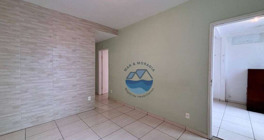 Apartamento com 1 dormitório para alugar, 60 m² por R$ 3.300,02/mês - José Menino - Santos/SP