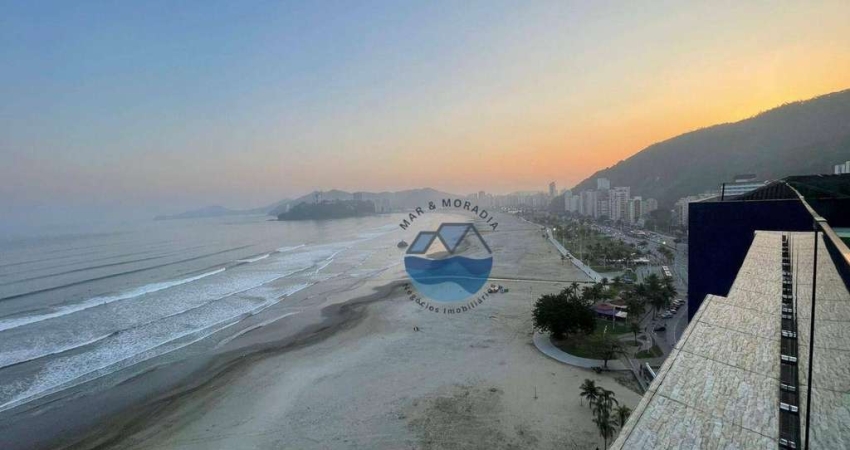 Apartamento com 3 dormitórios para alugar, 140 m² por R$ 8.300,02/mês - José Menino - Santos/SP