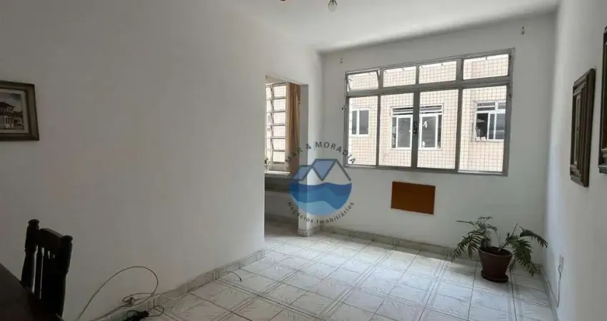 Apartamento com 1 dormitório à venda, 58 m² por R$ 330.000,00 - Embaré - Santos/SP
