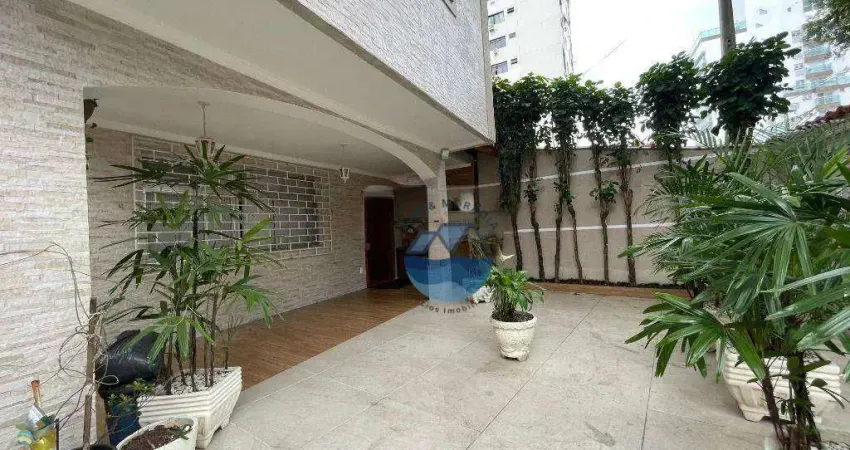 Sobrado com 3 dormitórios à venda, 156 m² por R$ 1.549.000,00 - Aparecida - Santos/SP
