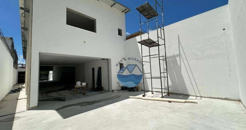 Galpão, 282 m² - venda por R$ 2.000.000,00 ou aluguel por R$ 17.025,01/mês - Ponta da Praia - Santos/SP