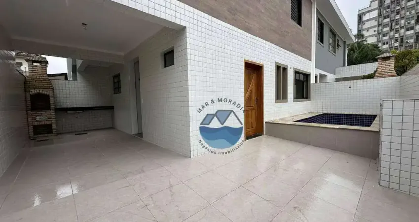 Sobrado com 3 dormitórios à venda, 140 m² por R$ 1.440.000,00 - Vila Belmiro - Santos/SP