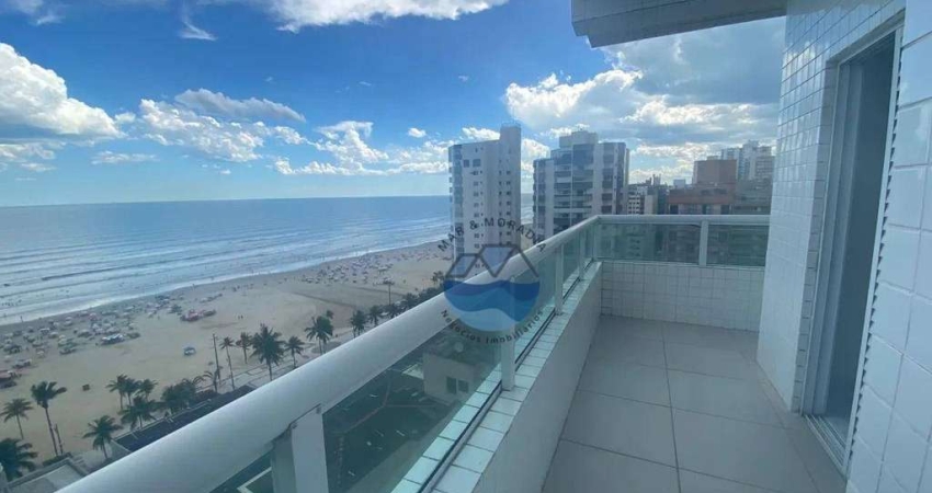 Apartamento com 3 dormitórios à venda, 94 m² por R$ 658.000,00 - Aviação - Praia Grande/SP