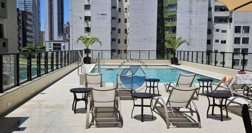 Apartamento com 2 dormitórios à venda, 75 m² por R$ 950.000,00 - José Menino - Santos/SP