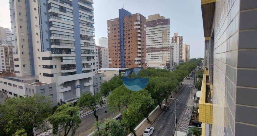 Apartamento com 3 dormitórios à venda, 210 m² por R$ 1.200.000,00 - Pompéia - Santos/SP