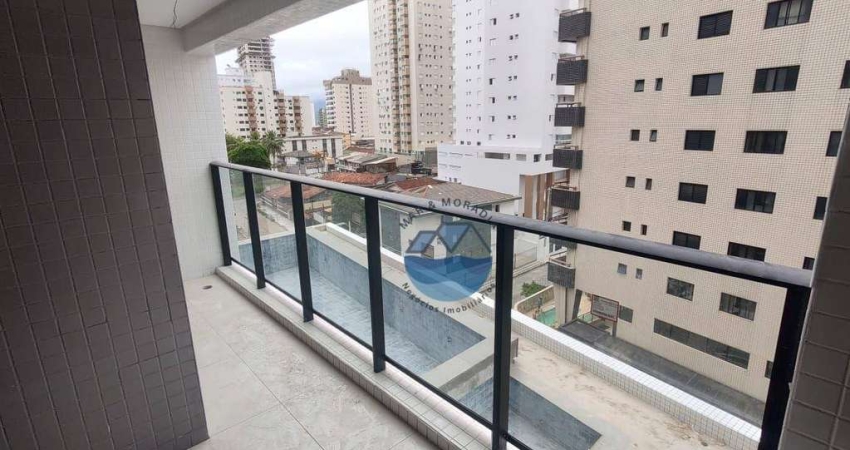Apartamento com 2 dormitórios à venda, 92 m² por R$ 635.000,00 - Aviação - Praia Grande/SP