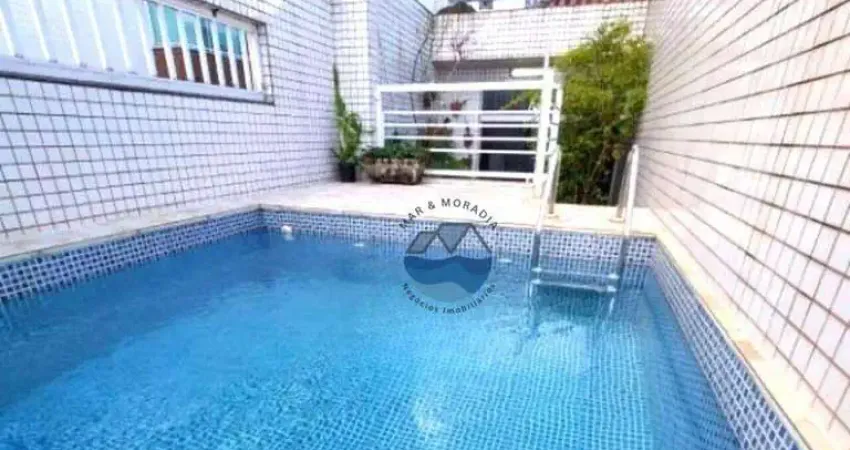 Luxuosa Casa Triplex à Venda no Bairro Aparecida - Santos