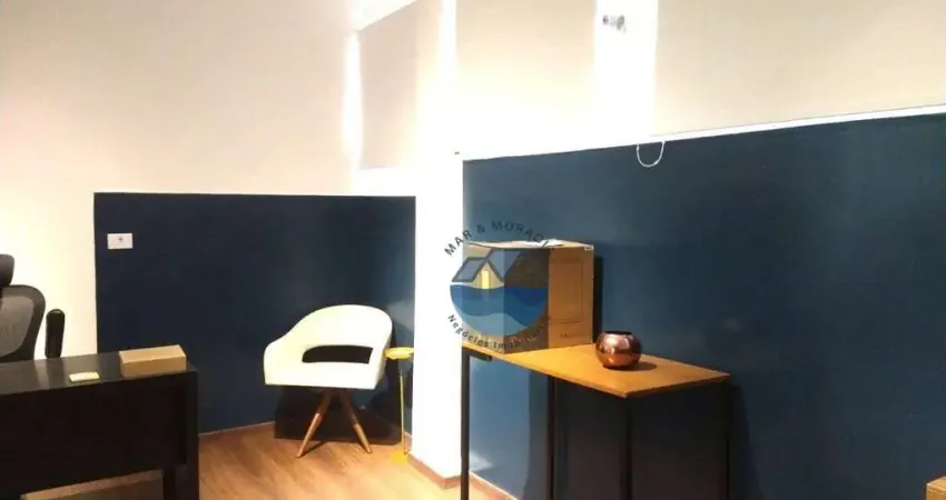 Sala comercial com 1 sala para alugar na Rua Alexandre Martins, Aparecida, Santos