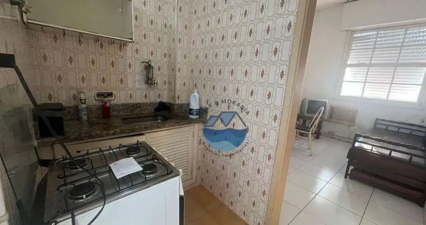 Apartamento com 1 dormitório à venda, 59 m² por R$ 330.000,00 - Boqueirão - Santos/SP