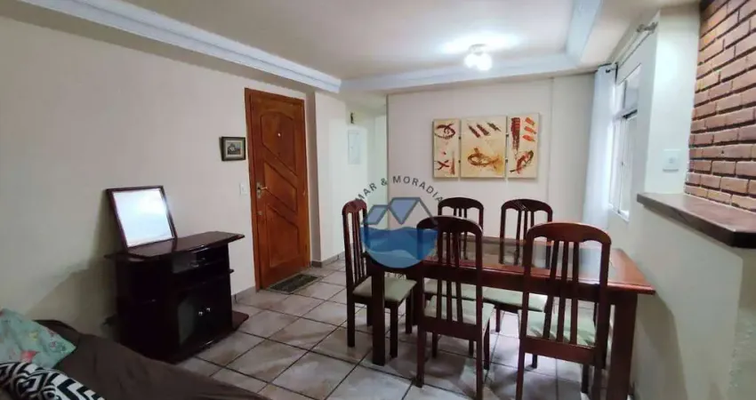 Apartamento com 2 dormitórios à venda, 56 m² por r$ 488.000,00 - pompéia - santos/sp