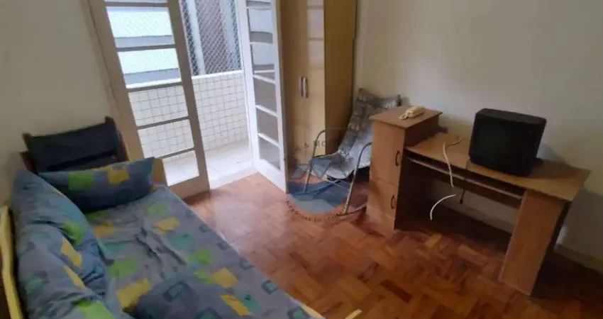 Apartamento com 1 dormitório para alugar, 5 m² por R$ 2.700,01/mês - Pompéia - Santos/SP