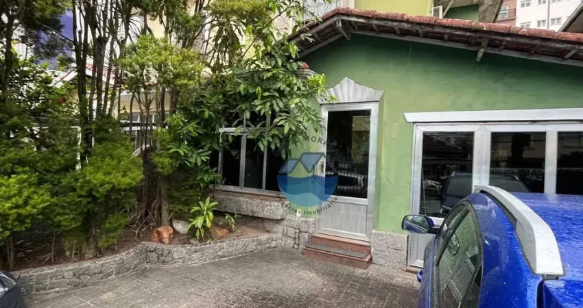 Excelente casa com 3 dormitórios, 283 m² - venda por R$ 1.200.000 ou aluguel por R$ 5000,00/mês - Macuco - Santos/SP