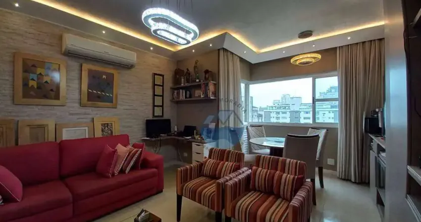 Apartamento com 2 dormitórios, 67 m² - venda por r$ 650.000,00 ou aluguel por r$ 6.500,02/mês - gonzaga - santos/sp