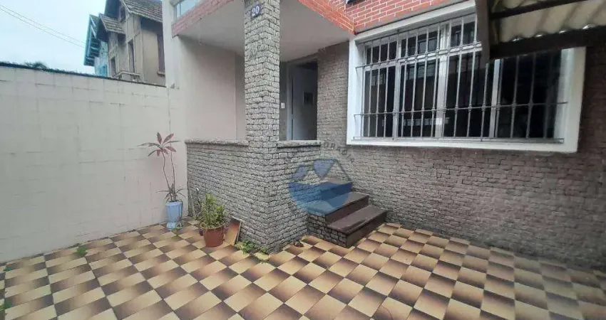 Sobrado com 2 dormitórios à venda, 200 m² por r$ 1.500.000,00 - embaré - santos/sp