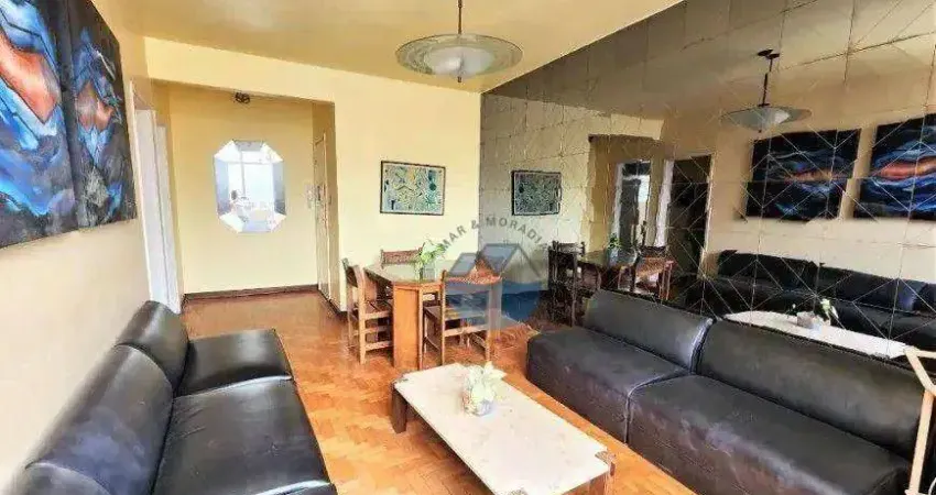 Apartamento com Vista Livre - 2 Quartos - no Gonzaga em Santos