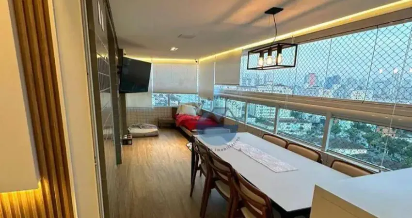 Lindo apartamento com 3 quartos sendo 2 suítes lazer completo localizado no bairro do Campo Grande em Santos (SP) por R$.1.500.000,00.
