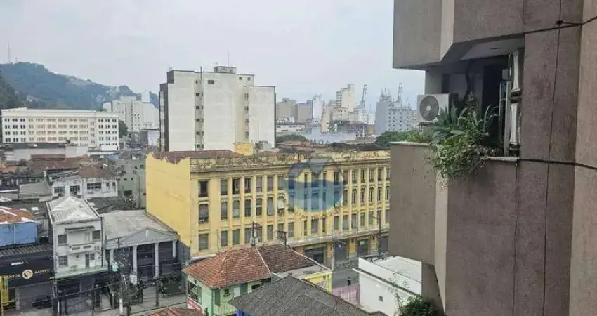 Sala, 53 m² - venda por r$ 205.000 ou aluguel por r$.2.500,00 (pacote)/mês - vila nova - santos/sp