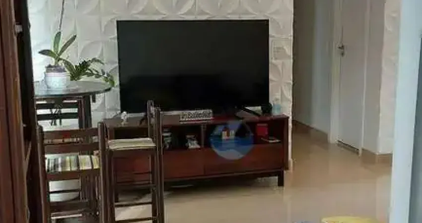 Apartamento com 2 dormitórios à venda, 68 m² josé menino - santos/sp