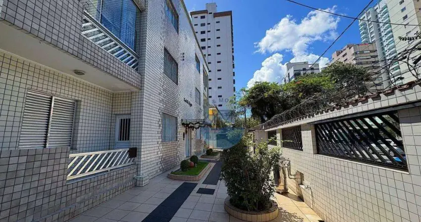Apartamento com 2 dormitórios para alugar, 64 m² por R$ 3.000,01/mês - Embaré - Santos/SP