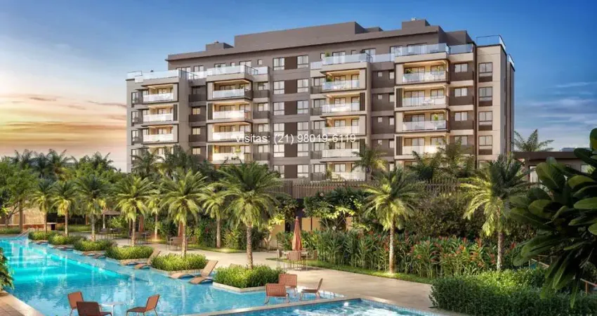Lançamento: Coberturaa na Barra da Tijuca, 3 quartos, 201m, WOODS PARK DESIGN, pertinho do Bosque da Barra