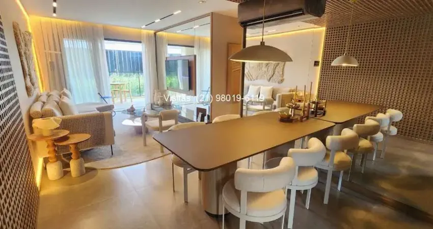 Lançamento: Apartamento na Barra da Tijuca, 3 quartos, 117m, WOODS PARK DESIGN, pertinho do Bosque da Barra