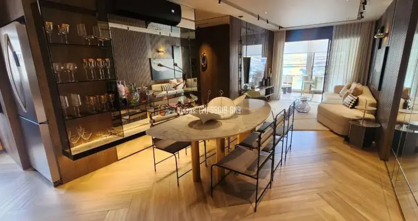 Oportunidade: apartamento em botafogo, condomínio iconyc,  3 quartos, 95m, rua mena barreto