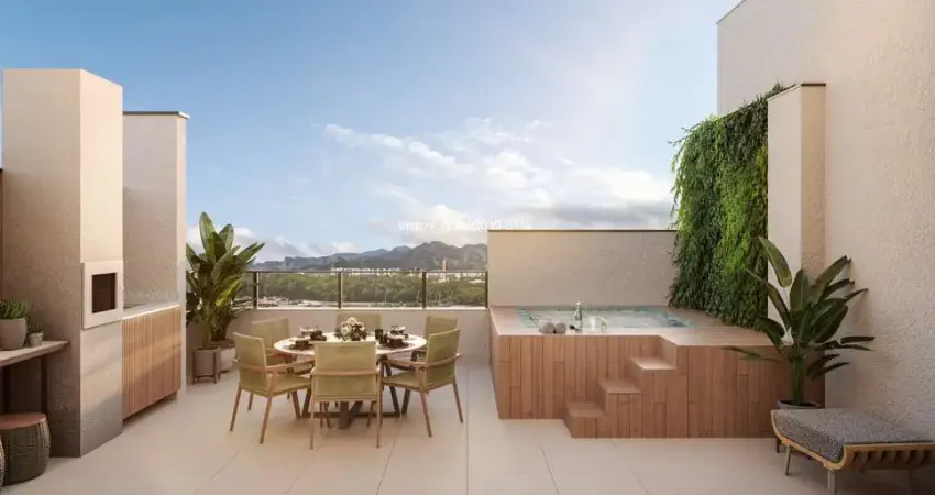 Oportunidade na barra: cobertura de 2 quartos no sensia barra, ao lado do via parque e do península