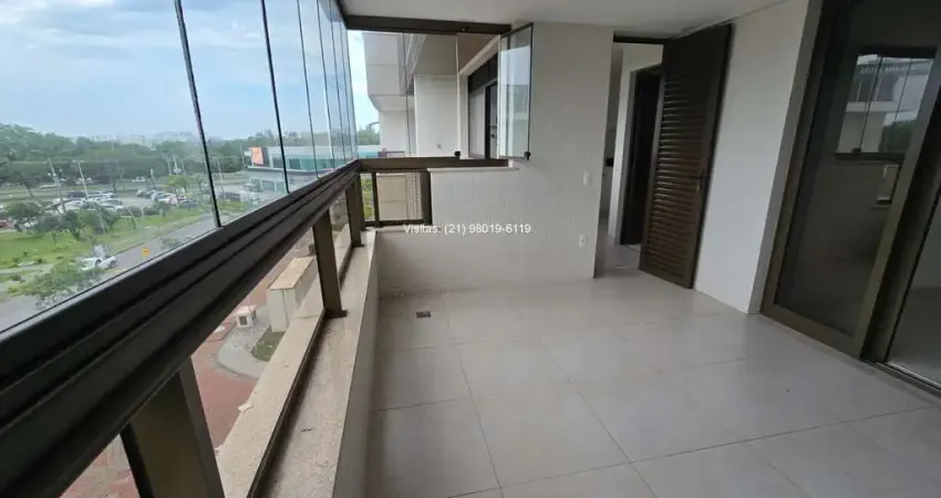 Apartamento no saint michel, ilha pura, 3 quartos, 131m, 2º andar, c/ armários, c/ fechamento de varanda