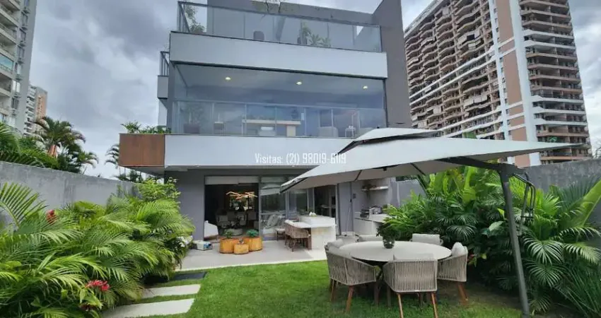 Oportunidade: casa na barra da tijuca, no claris, 3 quartos, 3 vagas, com clube