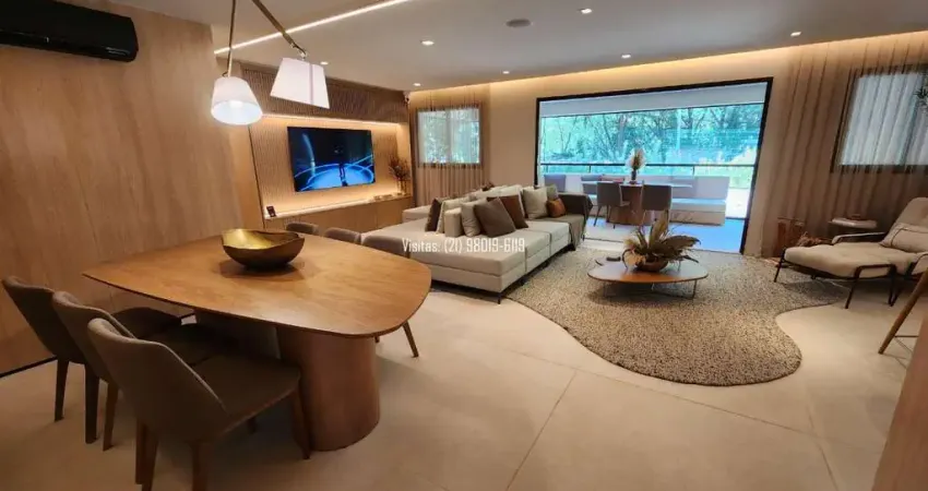 Oportunidade: apartamento de 4 suítes, na barra da tijuca, gaea home resort, 170m², ao lado da abm