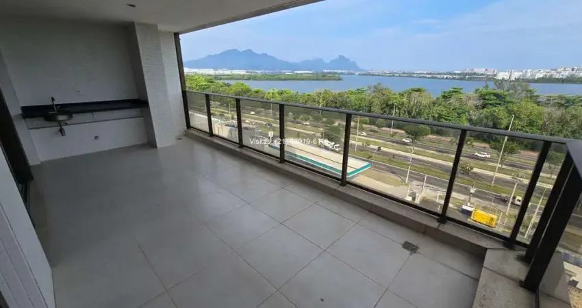 Apartamento no ilha pura, saint michel, 4 suítes, 160m, 7º andar, vista lagoa, lindo lazer