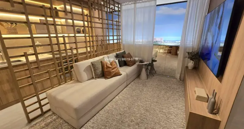 Entrada só 10%: apartamento de 3 quartos no arte wood, cidade arte, centro metropolitano da barra