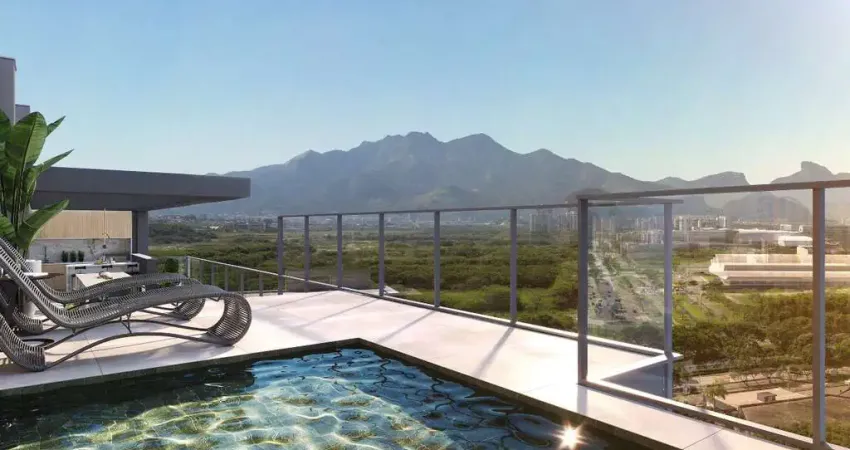 Lançamento no rio 2: grand quartier, cobertura linear, 4 quartos, projeto excelente