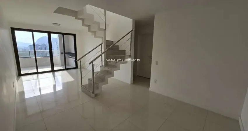 Cobertura no ilha pura, saint michel, 3 quartos + dce, 280m, com piscina e sauna