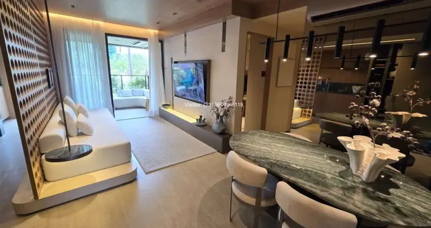 Lançamento no península: apartamento de 3 suítes, 143m, no gran thai, ótima localização, lazer resort