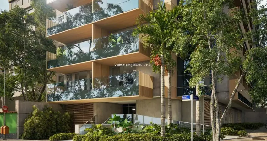 Lançamento na zona sul: apartamento de 3 quartos em laranjeiras, condomínio céu, entrada de 10%