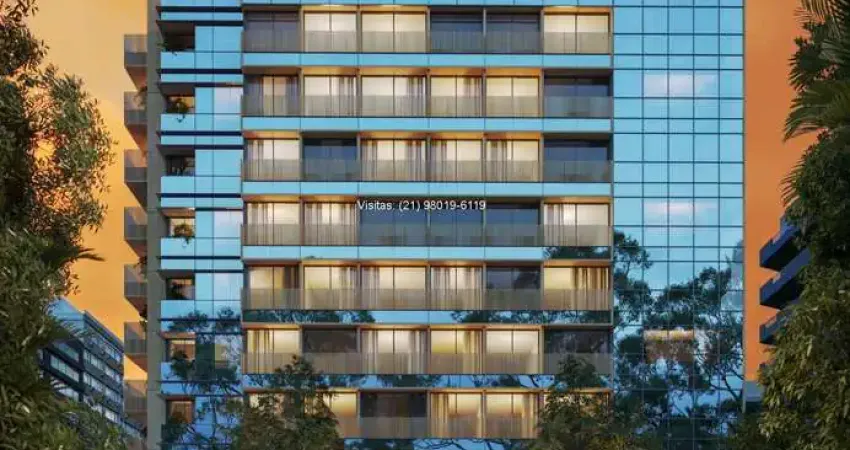 Lançamento na zona sul: apartamento de 2 quartos em laranjeiras, condomínio céu, entrada de 10%