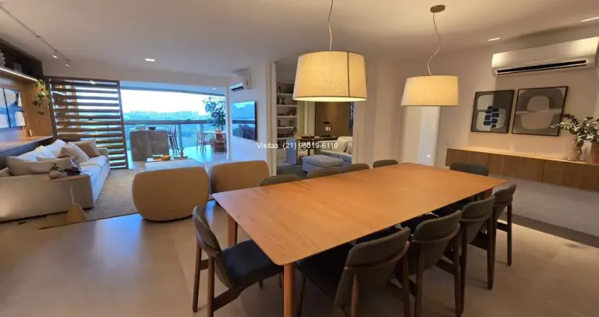 Lançamento, sinal de 8%: apartamento de 4 suítes no condomínio oro by ornare, no ilha pura, barra olímpica