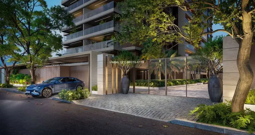 Lançamento no península: apartamento de 4 suítes, 203m, no gran thai, ótima localização, lazer resort