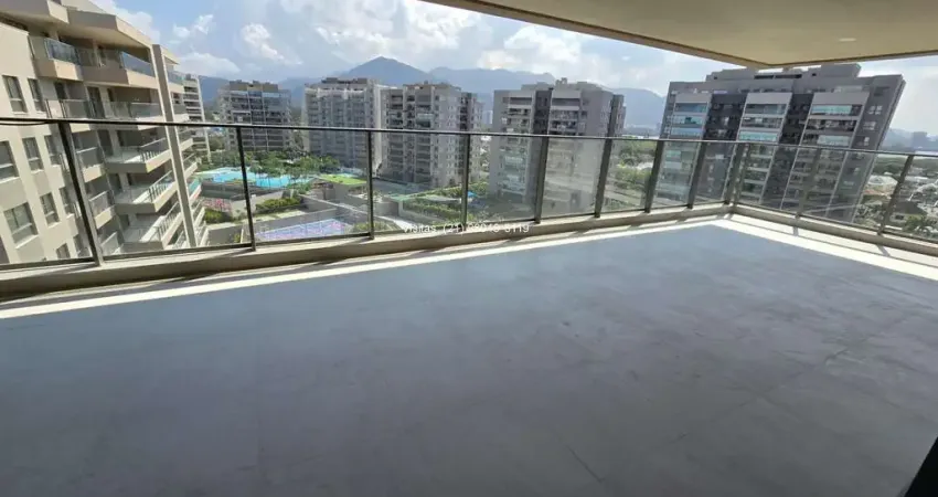 Oportunidade: apartamento na barra da tijuca, cond. concept,  4 quartos, 3 vagas, lindo lazer