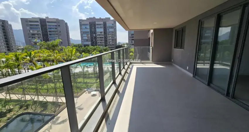 Promoção: apartamento na barra da tijuca, cond. concept, 3 suítes, 2 vagas, lindo lazer