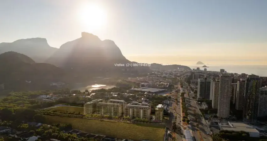 Lançamento, entrada 8%: apartamento de 2 quartos, green park barra, terreno antigo extra