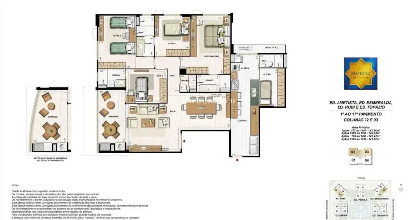 Oportunidade: apartamento no majestic, cidade jardim, barra olimpica, 144m, excelente acabamento