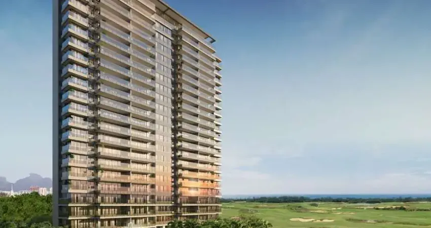 Oportunidade: apartamento de 4 suítes, na barra, atlântico golf, 181m², em frente ao golf e mar